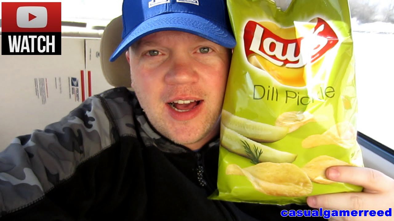 Reed Reviews Lay's Dill Pickle Potato Chips YouTube