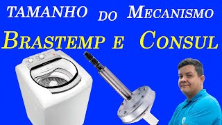 🔴Como Saber o TAMANHO do Mecanismo da máquina de lavar Brastemp/Consul.