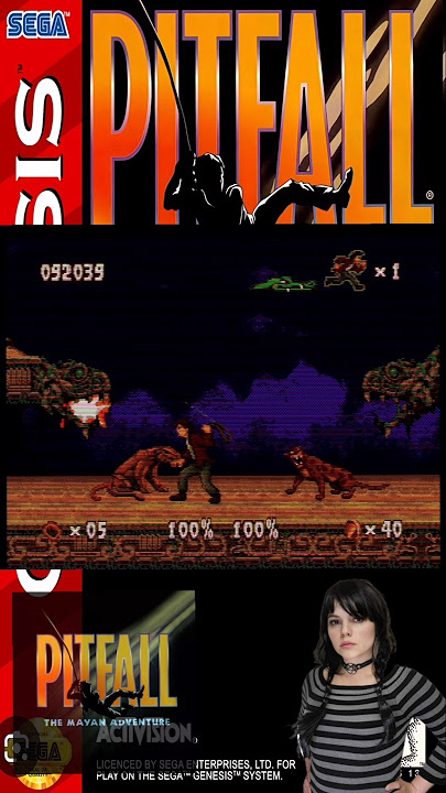 Pitfall: The Mayan Adventure! 1994 #sega #pitfall #retrogaming #segaclassics
