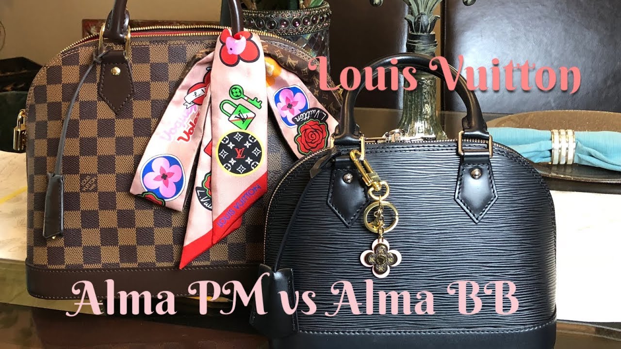 Louis Vuitton Alma BB vs Alma PM 