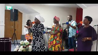 I Will Bless Him (M'hyira No) rendition by Sis. Abigail // Sunday Service// #Jane&Bernice