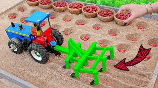 Top diy tractor making mini plough machine science project | how to make water pump | HP Mini
