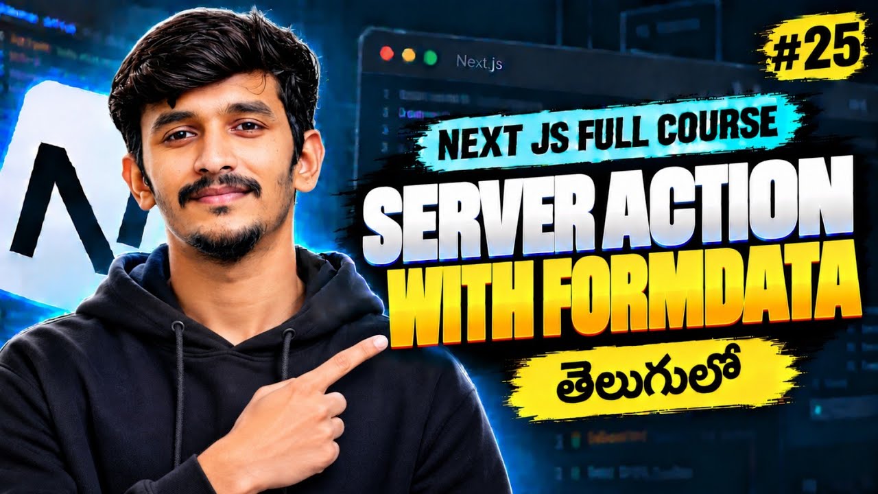 Next.js Server Action with FormData | Form Handling using Server ...