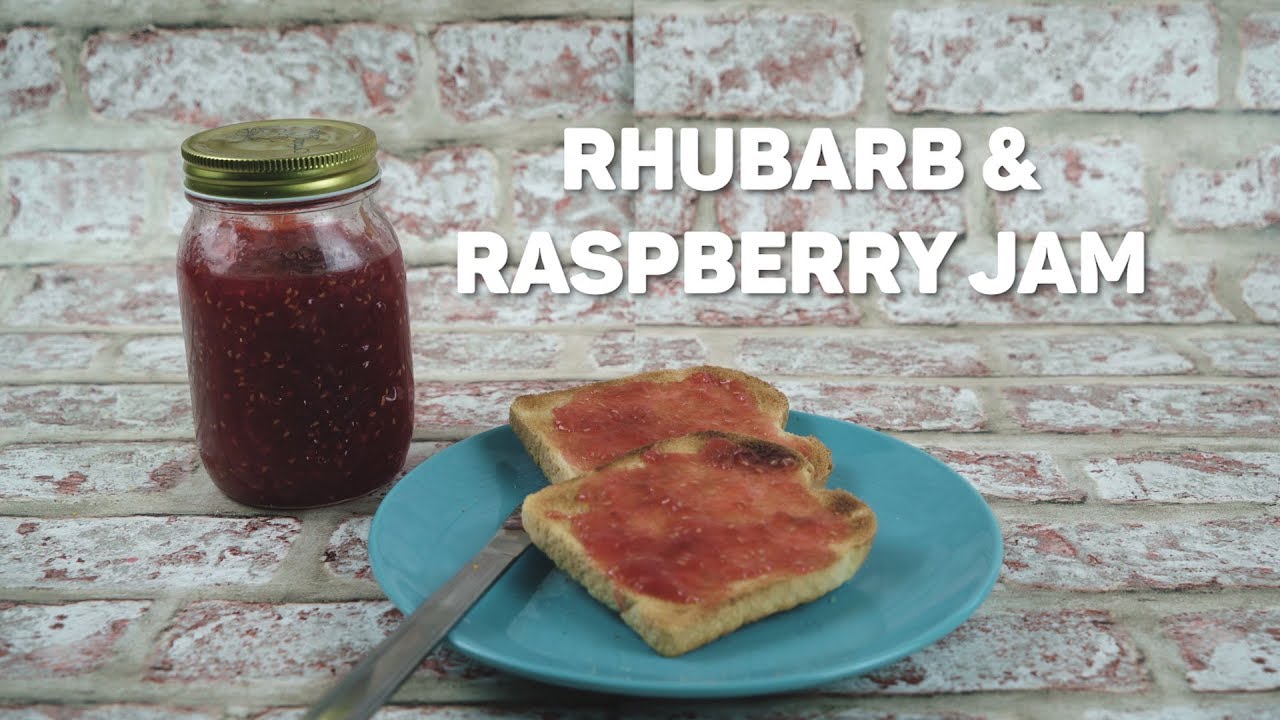 Rhubarb and Raspberry Jam