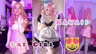 Best Cosplayer Neko girl Tik Tok| Cosplayer cat girl Kawaii Tik Tok