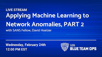 Applying Machine Learning to Network Anomalies | Part 2