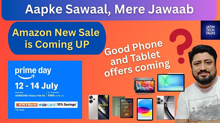 Amazon Prime Days Sale 2025 offers | Prime day sale today | back to campus sale flipkart