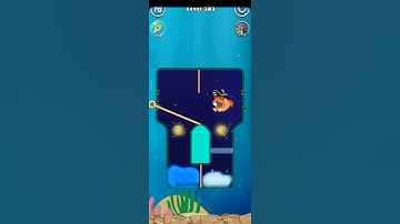 Fish Rescue - pull pin puzzle 🐠🐟- Android/iOS || Level 383 #FishRescue #Shorts