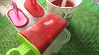 طريقة عمل الآيس كريم بالمنزل Strawberry ice cream