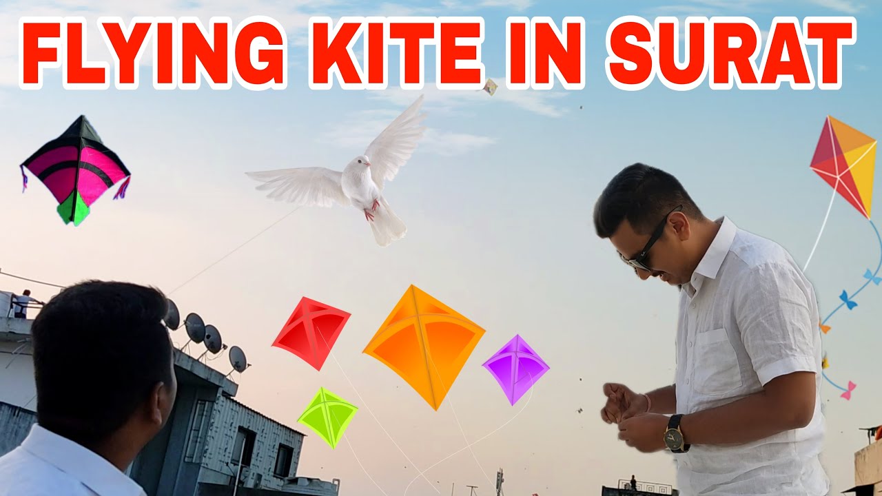 Kite Flying Surat 2023 | Kite Flying Video | Kite Festival 2023 | Best Bareilly Manjha Surat 2023
