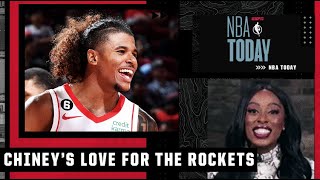 Chiney Ogwumike shows love to the Houston Rockets 🚀 | NBA Today
