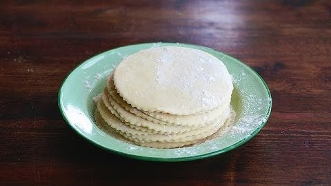 Homemade Dumpling Wrappers
