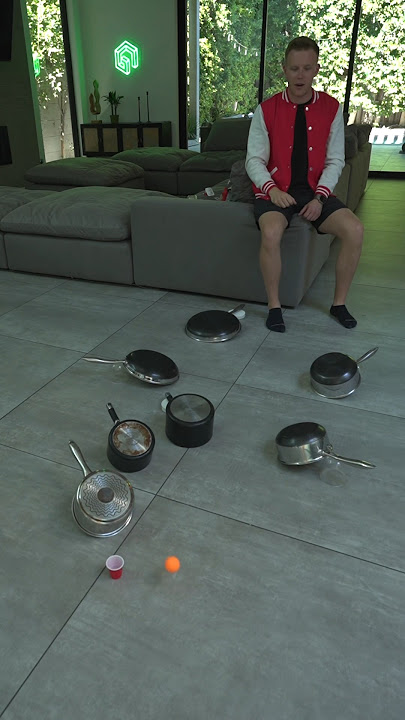Ping Pong Trick Shot!