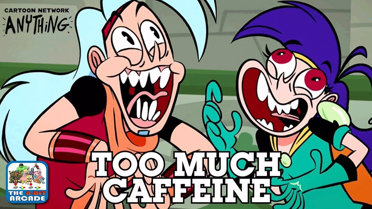 Cartoon Network Anything - How You Look When You've Had Too Much Caffeine (Cartoon Network Games)