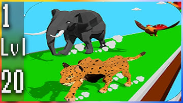 Cover artAnimal Transform Race - Epic Race 3D - Gameplay Walkthrough - Levels 1-20