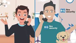 RG Fire & Security | Client Example 2022 | Squideo Animated Explainer Videos