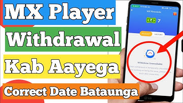 MX Player Withdrawal Problem Today Solve || MX Player Ban News || MX Player New Update