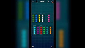 Ball Sort Puzzle Level 118 Solved