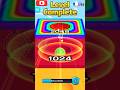 Tiny 8 Green Ball Reaches 1024 Red Tile | Ball Run 2048 #ballgameshub 😱🔥 #shorts