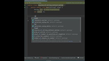 String reverse in Java #shorts  #javaprogramming  #LearnWithGurdeep