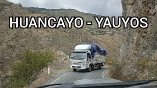 Ruta MORTAL | Me CHOCO En una CURVA / Huancayo  Cañete