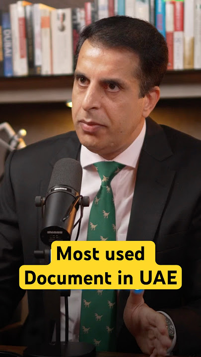 This is the most used document in UAE
