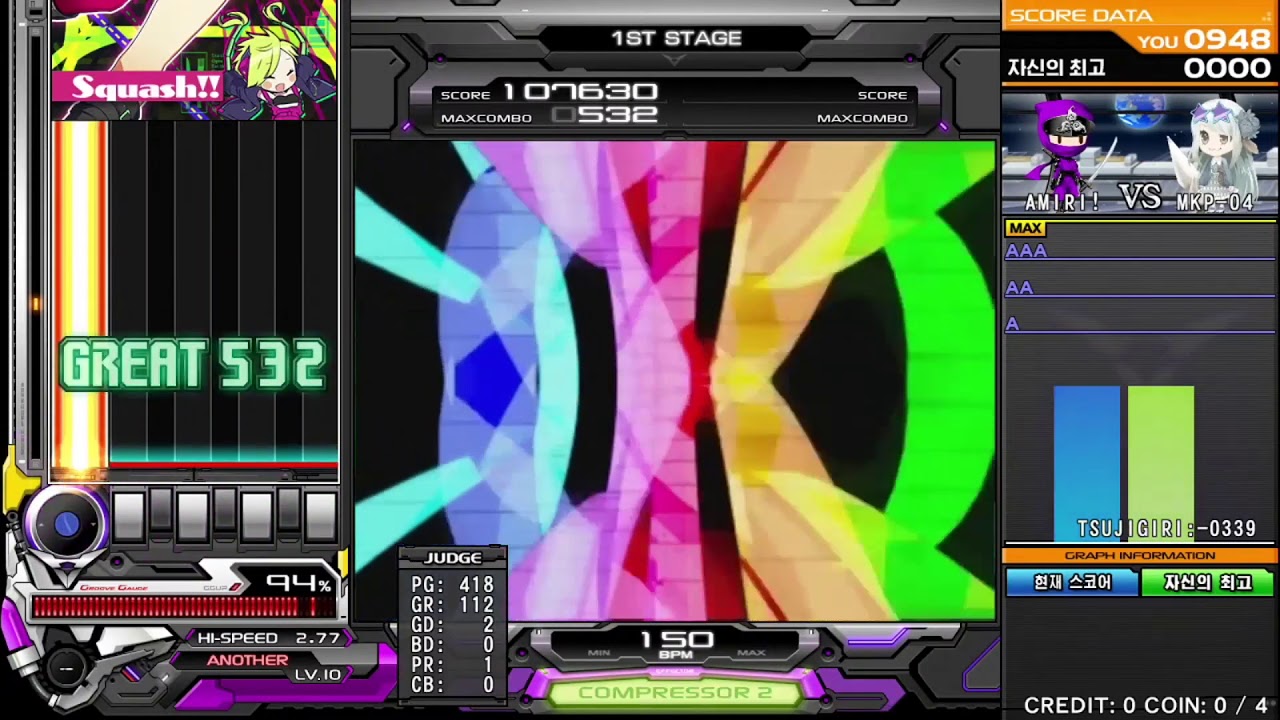 Beatmania Iidx 27 Heroic Verse 灼熱beach Side Bunny Masayoshi Iimori Remix Spa Lv 10 Youtube