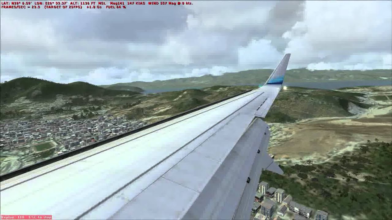 fsx-boeing-b737-800-lgmt-mytilene-lesvos-photoreal-rwy-14-vor-dme