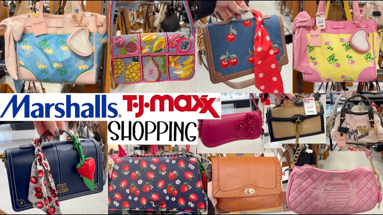 TJ MAXX & MARSHALLS #tjmaxx #marshalls #shopping #purses #handbags #2026