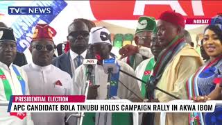 APC Candidate Bola Tinubu Holds Campaign Rally in  Akwa Ibom