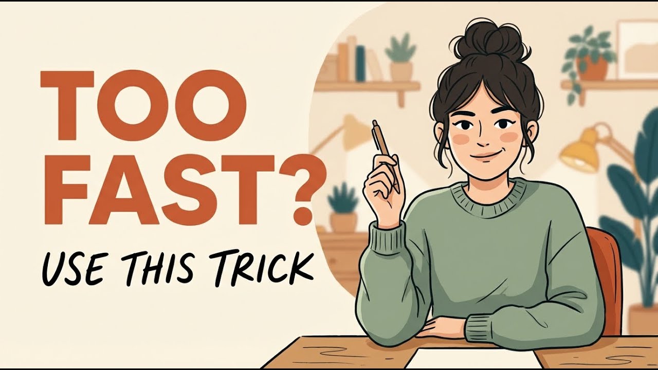Native Speakers Talk Too Fast? Use This Smart Trick
