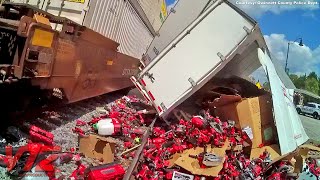 POWERTOOLS EVERYWHERE After Train Hits Truck
