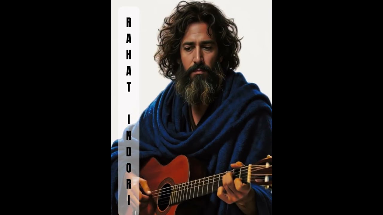 AI Visual Poetry Tribute | Words  by Rahat Indori | Music &Emotions