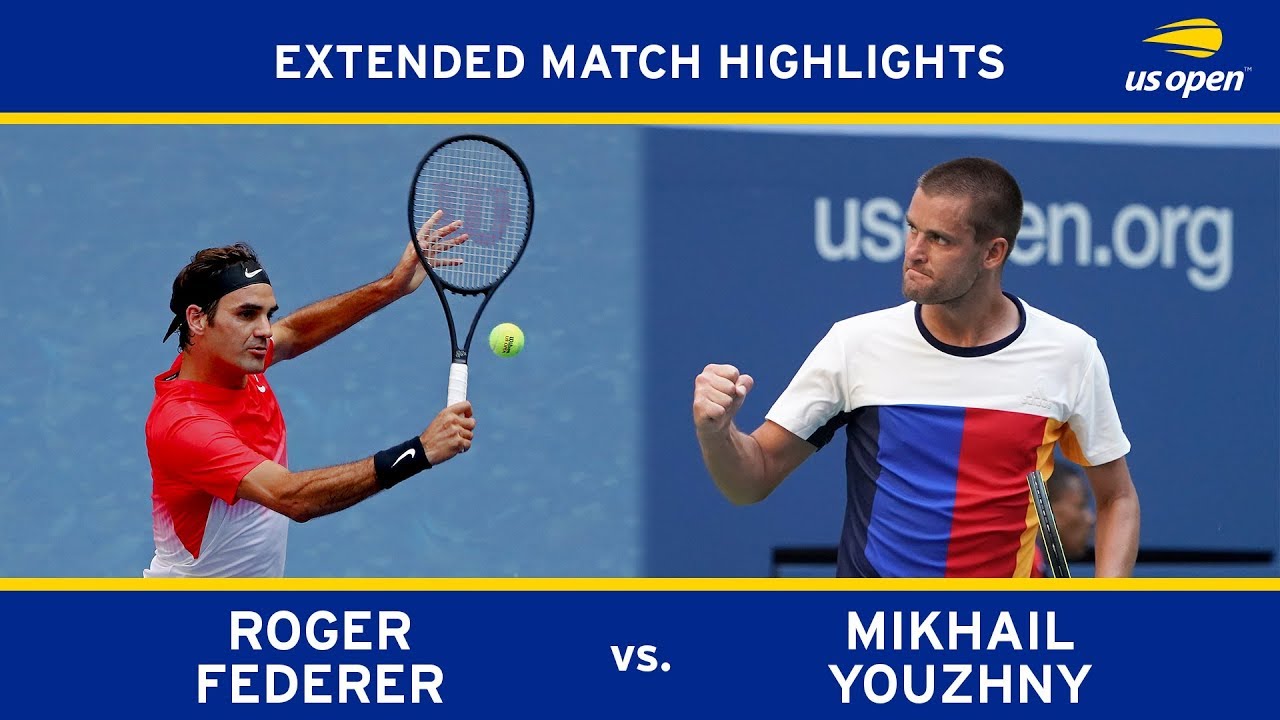 Roger Federer vs. Mikhail Youzhny | 2017 US Open, R2