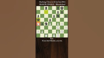 Hacking Chess #64 - Blunders #shorts #chess #hacks #final #trending #youtube #chessgame #chessshorts