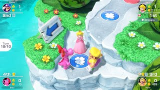 Mario Party Superstars #967 Yoshi's Tropical Island Peach vs Wario vs Birdo vs Waluigi