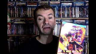 spider man across the spider verse 2023 blu ray review 2025