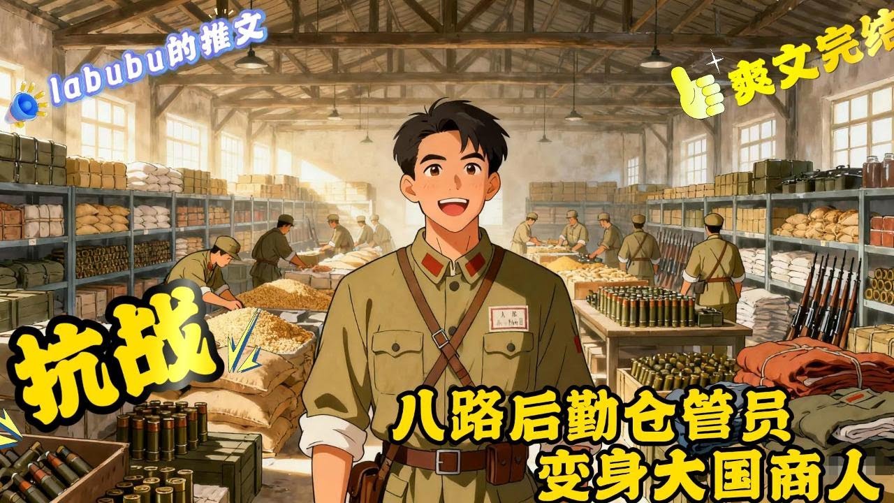 完结《抗战》 方学铭穿越抗战年代，成为八路后勤一名仓管员。 见仓库里的物资实在太少，方学铭果断和大阪师团做起战争生意，很快赚翻。 下面部队来领东西，一个个都懵逼了.....#抗战#谍战#物资