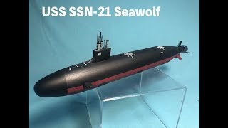 USS SSN-21 Seawolf (BRONCO 1:350)