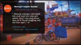 aku tenang.. || story' wa lagu jawa