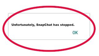 How To Fix Unfortunately Snapchat App Has Stopped Error Problem Solve in Android Phone