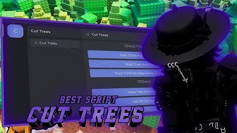 CUT TREES script MENU - CHEST AUTO FARM, BIGGER TREE HITBOX, AND GET ALL GAMEPASS