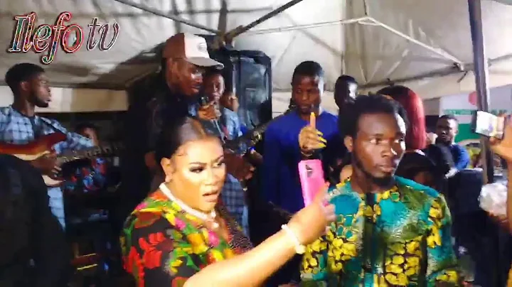 ACTRESS NKECHI BLESSING DANCE MOMENTS WITH BOYE BEST @MUM 1 YEAR REMEMBRANCE