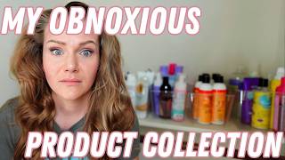 Organize My MASSIVE Wavy Curly Hair Collection With Me! (We’re Moving!)