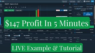 Best Strategy NADEX 5 Minute Binary Options How To Profit $147 In 5 Minutes