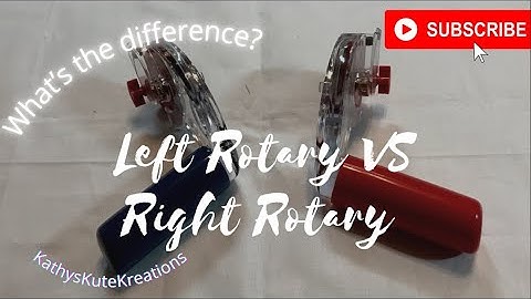 Left and Right Handed Rotary Cutter Demonstration!