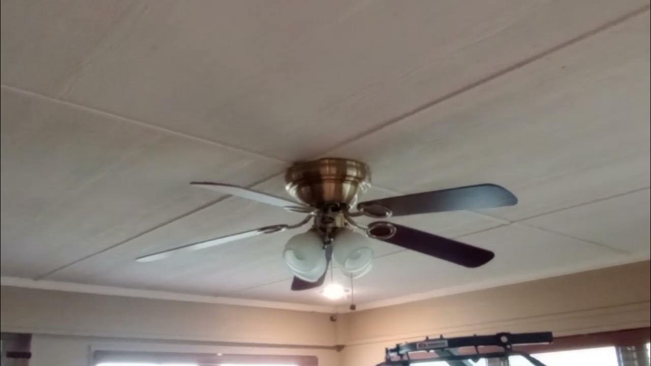 Harbor Breeze Cheshire Ceiling Fan - YouTube