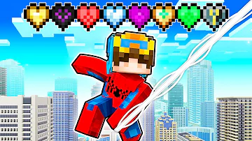 Nico Has SUPERHERO HEARTS In Minecraft!