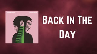 Teenage Fanclub - Back In The Day (Lyrics)