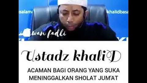 ANCAMAN, ORANG YANG MENINGGALKAN SHALAT JUM